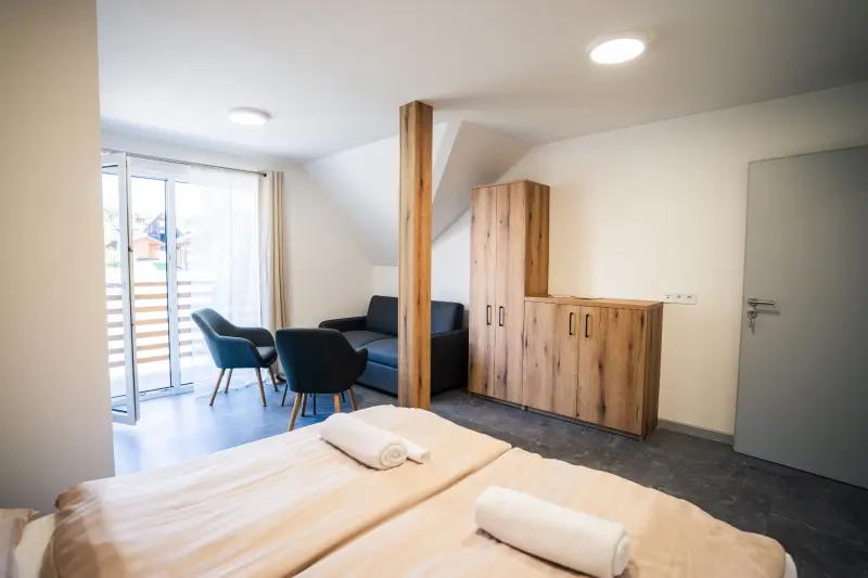 Izba Rodinna izba s možnosťou 2 prístelkov v TERMAL Residence v Hotel Aquatermal*** – Apartman HUMNO
