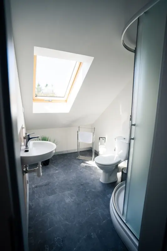 Izba Rodinna izba s možnosťou 2 prístelkov v TERMAL Residence v Hotel Aquatermal*** – Kúpelňa
